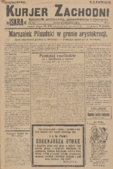 Kurjer Zachodni Iskra : dziennik polityczny, gospodarczy i literacki. R.17, 1926, nr 251