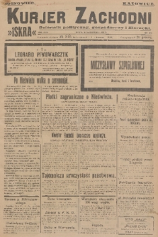 Kurjer Zachodni Iskra : dziennik polityczny, gospodarczy i literacki. R.17, 1926, nr 255