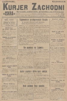 Kurjer Zachodni Iskra : dziennik polityczny, gospodarczy i literacki. R.17, 1926, nr 259