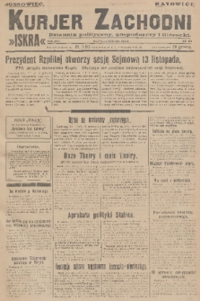 Kurjer Zachodni Iskra : dziennik polityczny, gospodarczy i literacki. R.17, 1926, nr 259