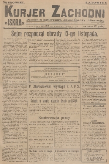 Kurjer Zachodni Iskra : dziennik polityczny, gospodarczy i literacki. R.17, 1926, nr 268