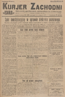 Kurjer Zachodni Iskra : dziennik polityczny, gospodarczy i literacki. R.17, 1926, nr 279