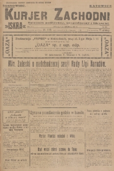 Kurjer Zachodni Iskra : dziennik polityczny, gospodarczy i literacki. R.17, 1926, nr 282