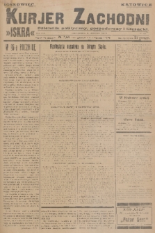 Kurjer Zachodni Iskra : dziennik polityczny, gospodarczy i literacki. R.17, 1926, nr 283