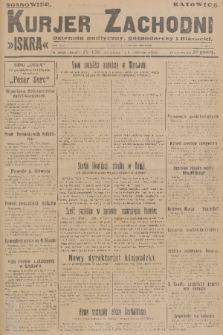 Kurjer Zachodni Iskra : dziennik polityczny, gospodarczy i literacki. R.17, 1926, nr 284