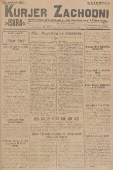 Kurjer Zachodni Iskra : dziennik polityczny, gospodarczy i literacki. R.17, 1926, nr 285