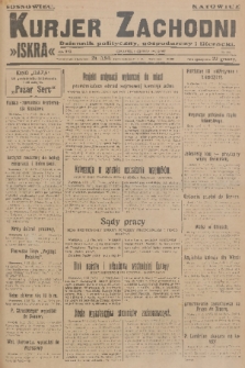 Kurjer Zachodni Iskra : dziennik polityczny, gospodarczy i literacki. R.17, 1926, nr 286