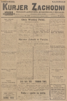Kurjer Zachodni Iskra : dziennik polityczny, gospodarczy i literacki. R.17, 1926, nr 290
