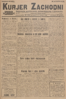 Kurjer Zachodni Iskra : dziennik polityczny, gospodarczy i literacki. R.17, 1926, nr 297
