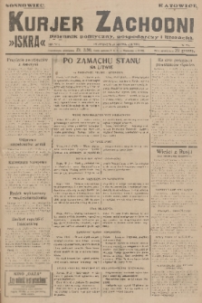 Kurjer Zachodni Iskra : dziennik polityczny, gospodarczy i literacki. R.17, 1926, nr 304