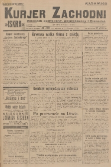 Kurjer Zachodni Iskra : dziennik polityczny, gospodarczy i literacki. R.17, 1926, nr 307