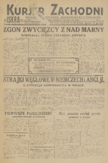 Kurjer Zachodni Iskra : dziennik polityczny, gospodarczy i literacki. R.22, 1931, nr 3
