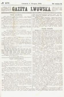 Gazeta Lwowska. 1864, nr 177