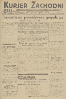 Kurjer Zachodni Iskra : dziennik polityczny, gospodarczy i literacki. R.22, 1931, nr 98