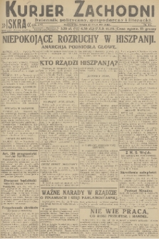 Kurjer Zachodni Iskra : dziennik polityczny, gospodarczy i literacki. R.22, 1931, nr 110