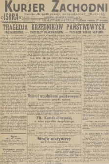 Kurjer Zachodni Iskra : dziennik polityczny, gospodarczy i literacki. R.22, 1931, nr 144