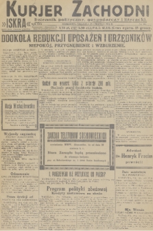 Kurjer Zachodni Iskra : dziennik polityczny, gospodarczy i literacki. R.22, 1931, nr 147