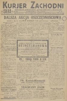 Kurjer Zachodni Iskra : dziennik polityczny, gospodarczy i literacki. R.22, 1931, nr 148