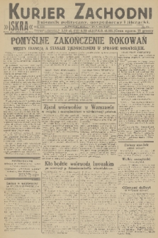 Kurjer Zachodni Iskra : dziennik polityczny, gospodarczy i literacki. R.22, 1931, nr 154