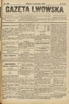 Gazeta Lwowska. 1896, nr 287