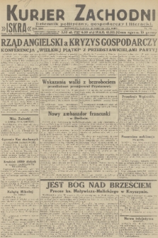 Kurjer Zachodni Iskra : dziennik polityczny, gospodarczy i literacki. R.22, 1931, nr 192