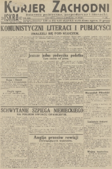 Kurjer Zachodni Iskra : dziennik polityczny, gospodarczy i literacki. R.22, 1931, nr 210