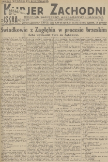 Kurjer Zachodni Iskra : dziennik polityczny, gospodarczy i literacki. R.22, 1931, nr 262 [po konfiskacie]