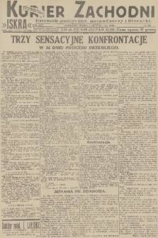 Kurjer Zachodni Iskra : dziennik polityczny, gospodarczy i literacki. R.22, 1931, nr 281