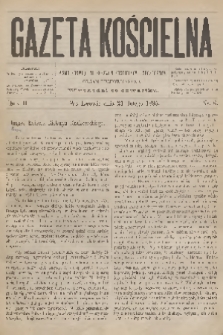 Gazeta Kościelna : pismo poświęcone sprawom kościelnym i społecznym : organ duchowieństwa. R.3, 1895, nr 8