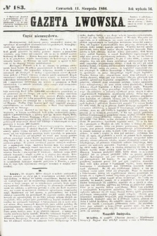 Gazeta Lwowska. 1864, nr 183