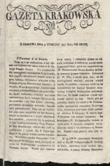 Gazeta Krakowska. 1815 , nr 2