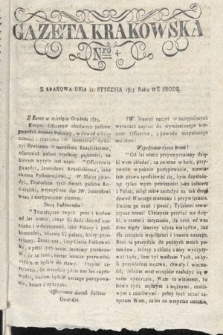 Gazeta Krakowska. 1815 , nr 4
