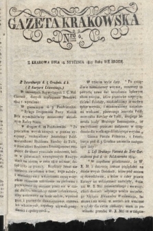 Gazeta Krakowska. 1815 , nr 6