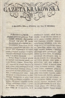 Gazeta Krakowska. 1815 , nr 7