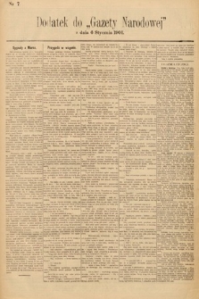 Gazeta Narodowa. 1901, nr 7
