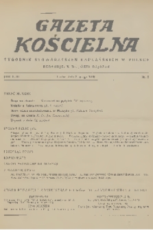 Gazeta Kościelna : tygodnik stowarzyszeń kapłańskich w Polsce. R.43, 1936, nr 5