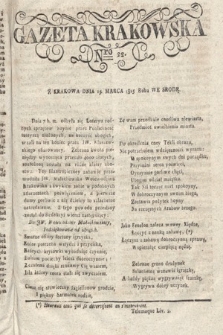 Gazeta Krakowska. 1815 , nr 22