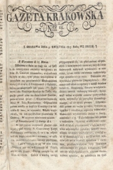 Gazeta Krakowska. 1815 , nr 28