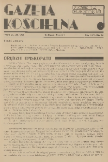 Gazeta Kościelna : tygodnik dla duchowieństwa. R.45, 1938, nr 12