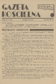 Gazeta Kościelna : tygodnik dla duchowieństwa. R.45, 1938, nr 21