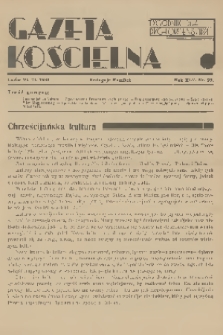 Gazeta Kościelna : tygodnik dla duchowieństwa. R.45, 1938, nr 25