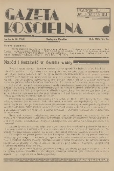 Gazeta Kościelna : tygodnik dla duchowieństwa. R.45, 1938, nr 36