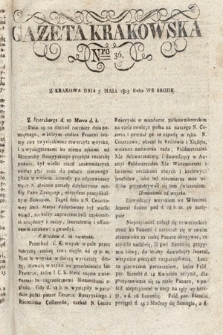 Gazeta Krakowska. 1815 , nr 36