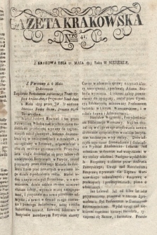 Gazeta Krakowska. 1815 , nr 41