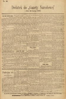 Gazeta Narodowa. 1901, nr 56
