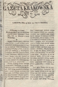 Gazeta Krakowska. 1815 , nr 43