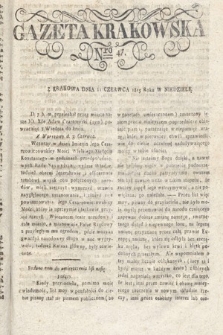 Gazeta Krakowska. 1815 , nr 47