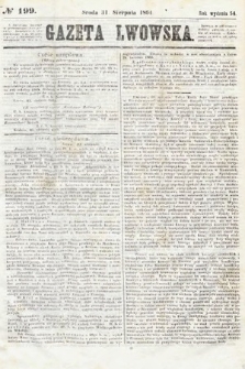 Gazeta Lwowska. 1864, nr 199