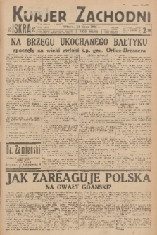 Kurjer Zachodni Iskra. R.27, 1936, nr 197