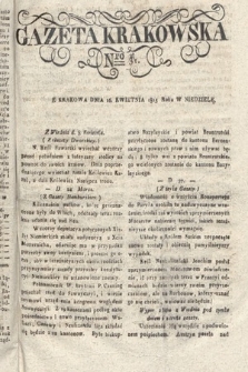 Gazeta Krakowska. 1815 , nr 31